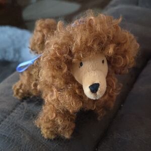 Plush Dog Toy - Brown